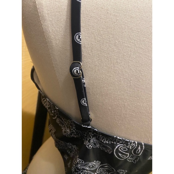 NWOT-SHEIN 3X PLUS Paisley Print Knot Bikini Swimsuit - Picture 4 of 6